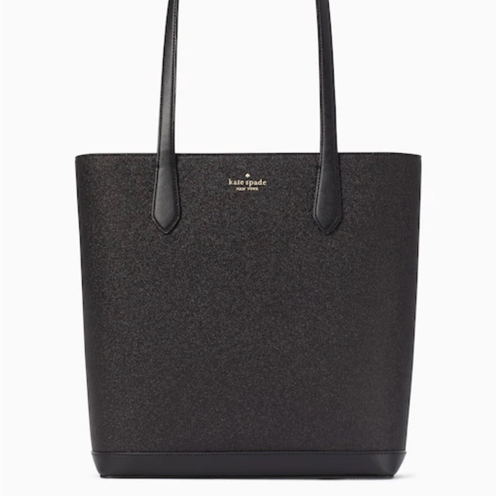 Kate Spade Tinsel Glitter Fabric Shoulder Tote Bag K9338 $359